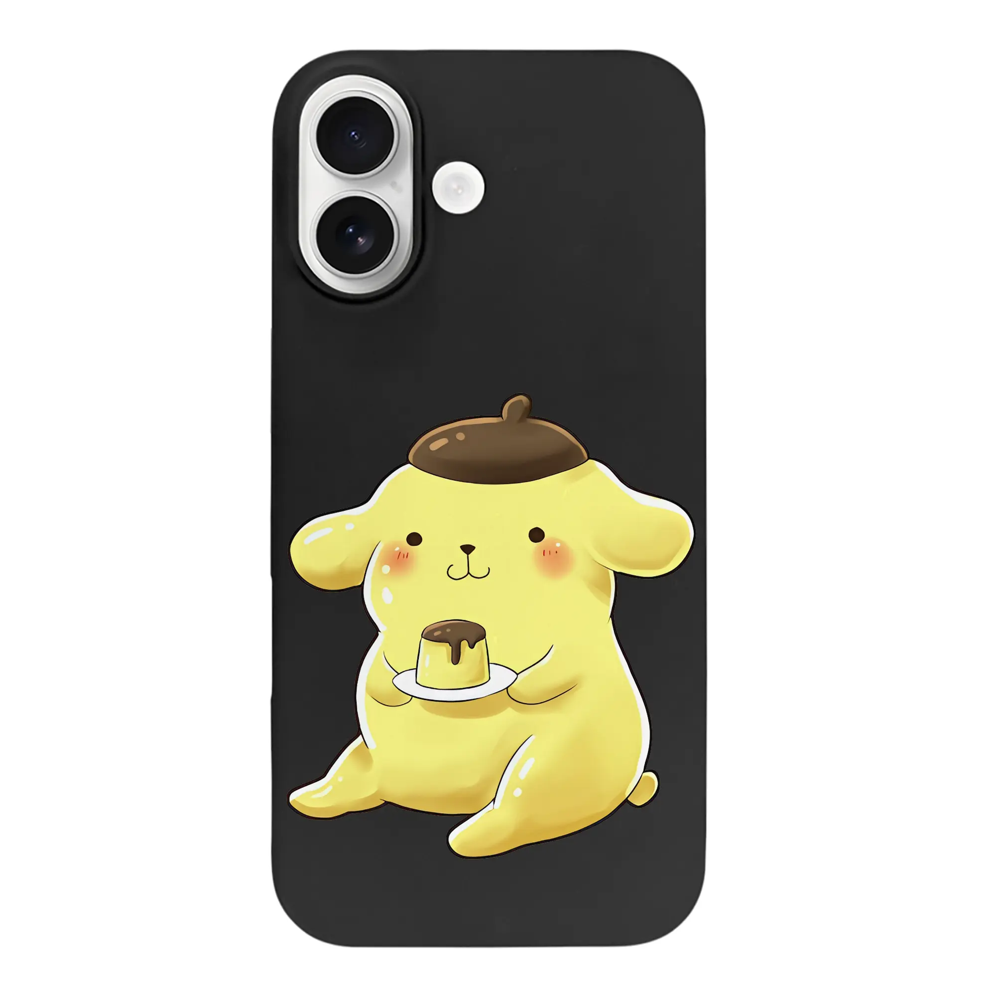 サンリオ グッズ,ポムポムプリン - iPhone 17 シリーズ シリコンケース 薄型 耐衝撃 指紋防止 ソフトタッチカバー 精密フィット 傷防止 保護ケース iPhone 17/17 Air/17 Pro/17 Pro Max 対応